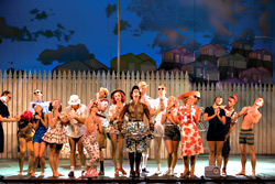 Cartoonlike brightness: the residents of Hope Springs.