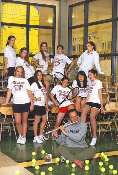 First-year head coach Aaron Silverberg (seated with flute) and the 2007 Beavers.
