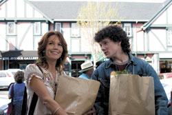 Out of their class: Lane and Yelchin.