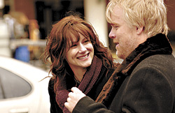 Overstrained sibs Linney and Hoffman.