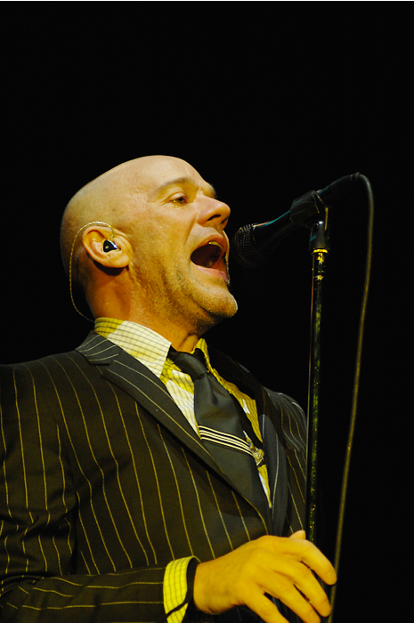 R.E.M. closed out Saturday's Sasquatch! on the mainstage.