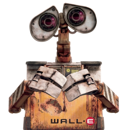 PICK Wall-E: We love this little cube dude