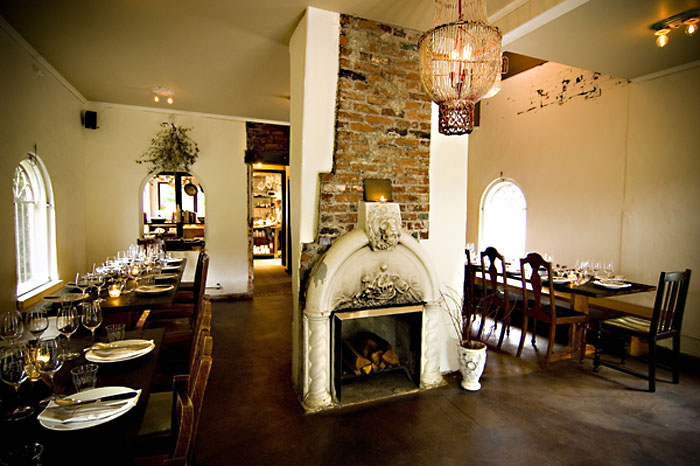 Dining under a freeway overpass never looked this good.
