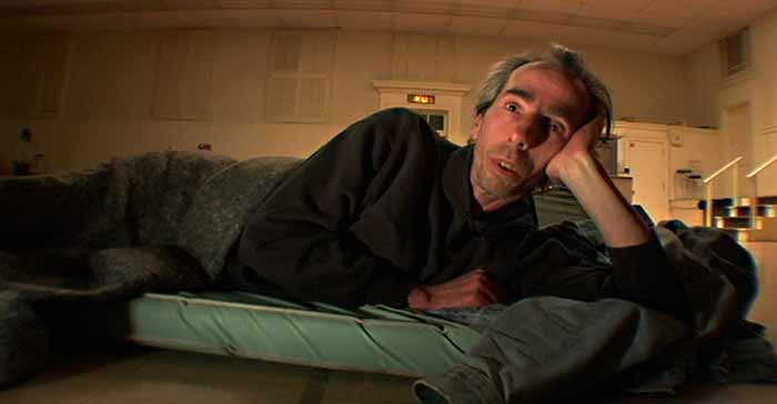 Tomey Smith in a local shelter.