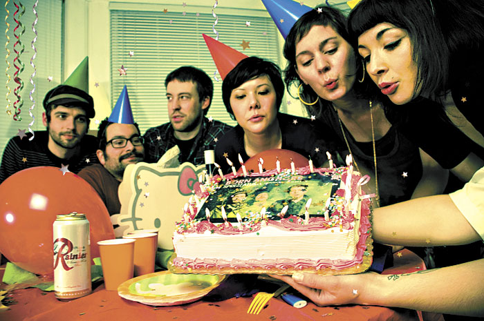 Born Anchors have a new album and their own cake.