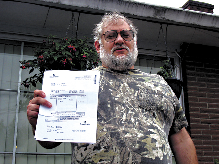 Gatlin with the bill.