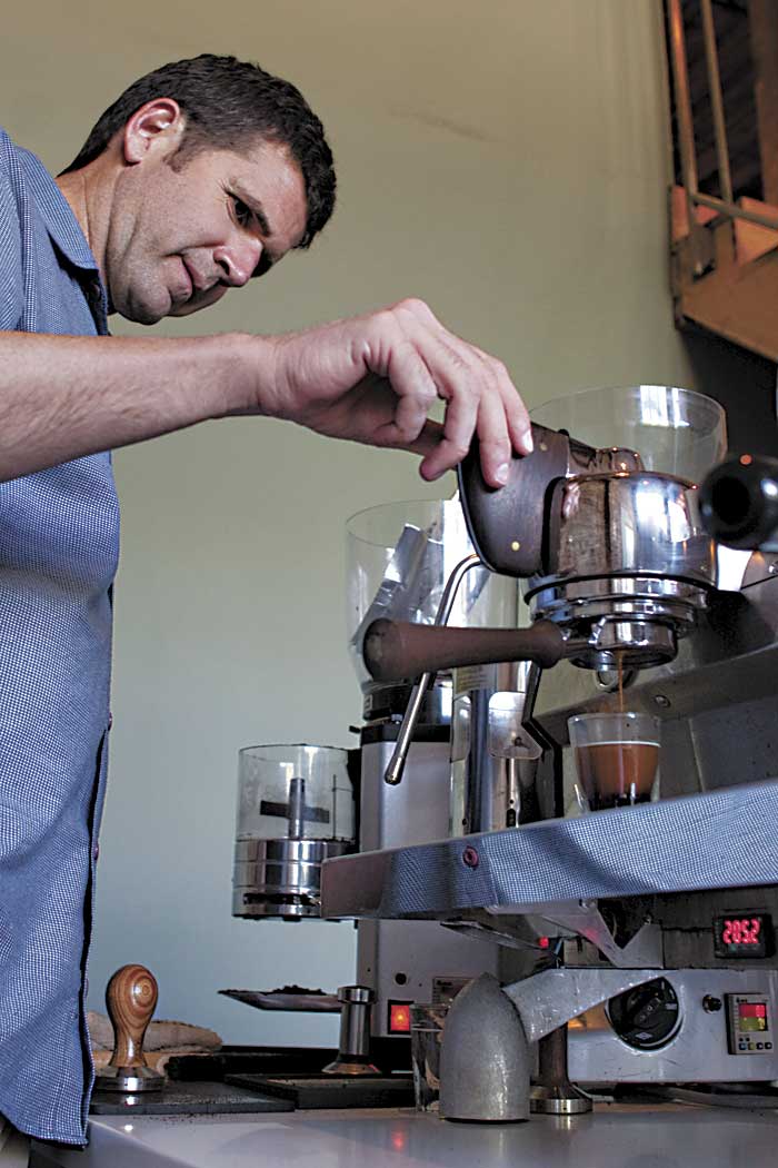 Perkunder’s machine puts more power in the hands of baristas.