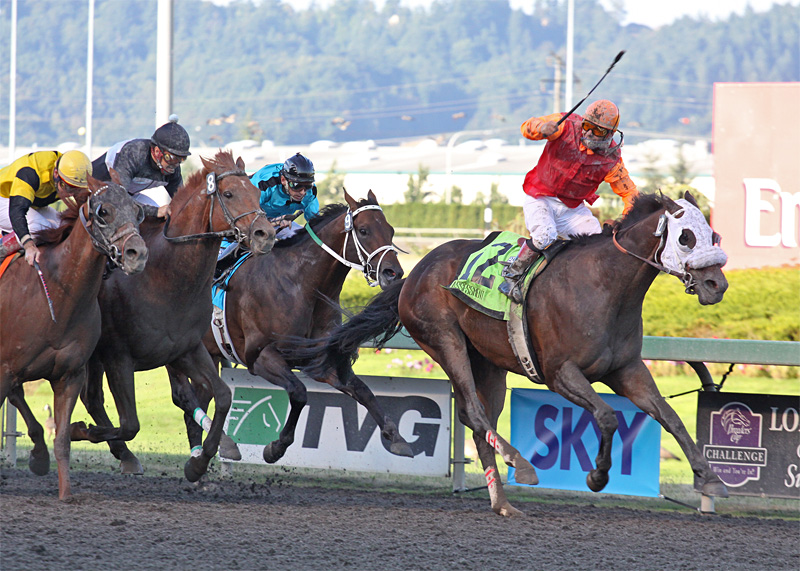 Returning champ Assessment will contest Sunday's Longacres Mile.