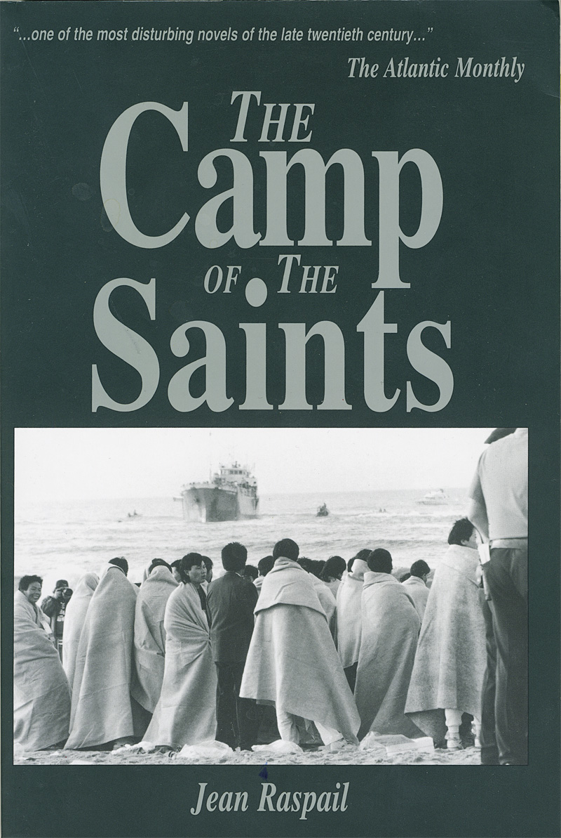 John Tanton’s Social Contract Press publishes the white-nationalist novel The Camp of the Saints.