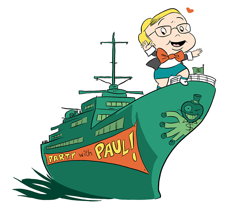 Paul Allen's New Year's Cruise