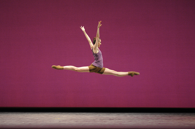 A dancer in last year's Next Step showcase at PNB.
