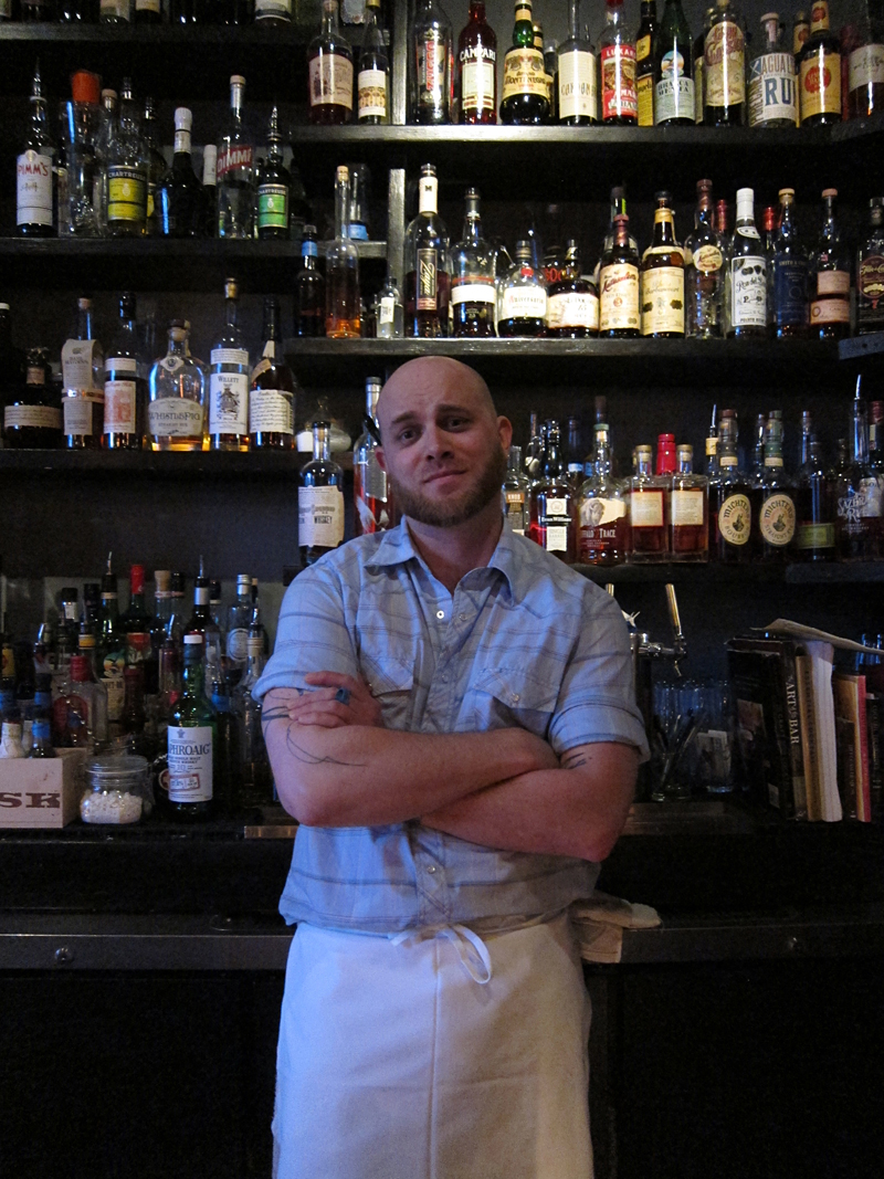Keil: a cocktail professor in an unlikely locale.
