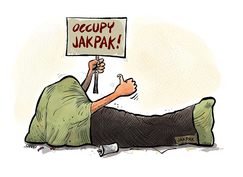 JakPak's Gift to Occupy Seattle