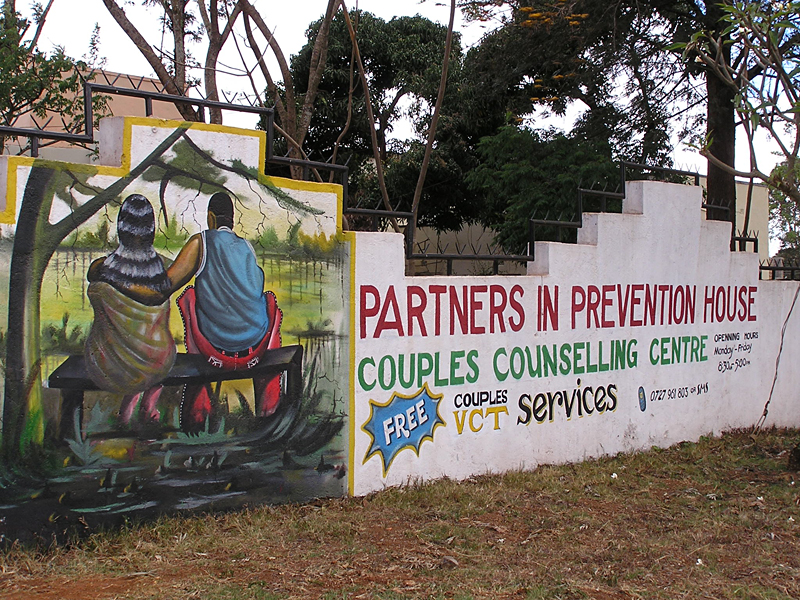 The Partners in Prevention study site in Thika, Kenya, where Heffron collected data for the study.