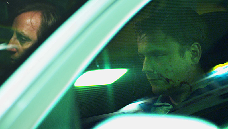 Maskell as the stressed-out killer.