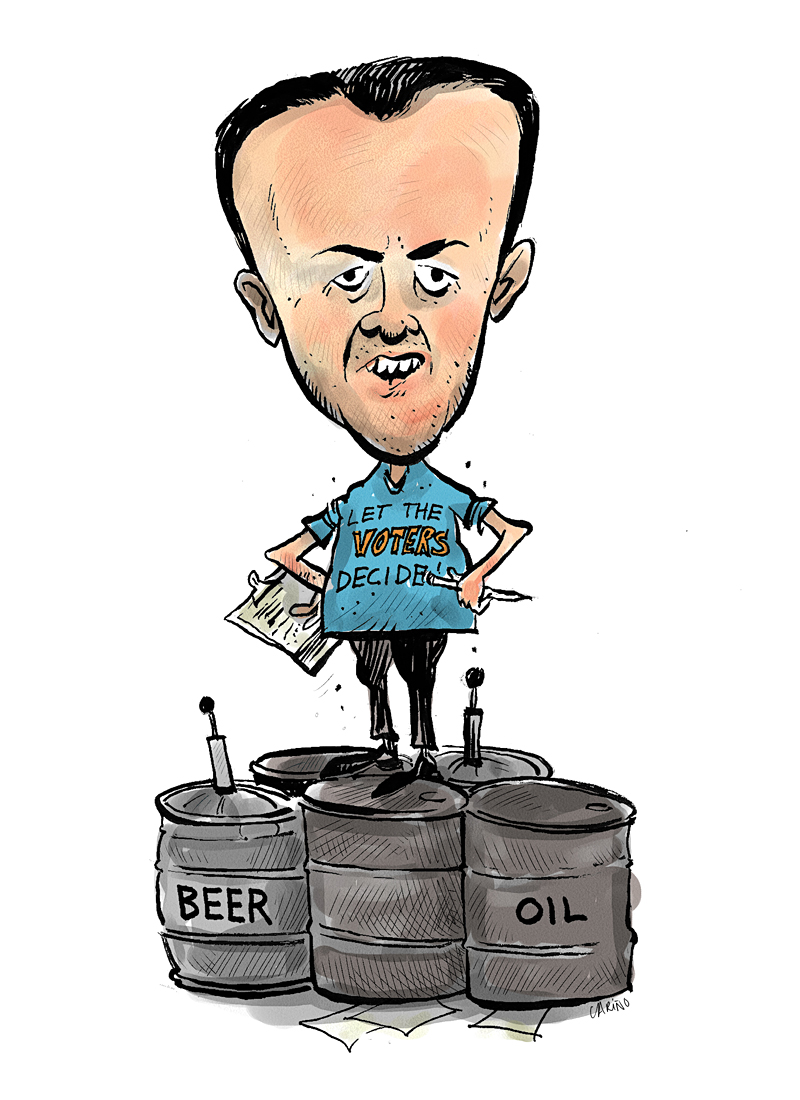 Tim Eyman's Oil & Beer