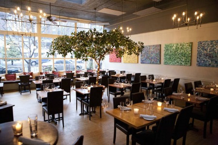 Jim Hodges' work has hung at Tilth since the restaurant opened in