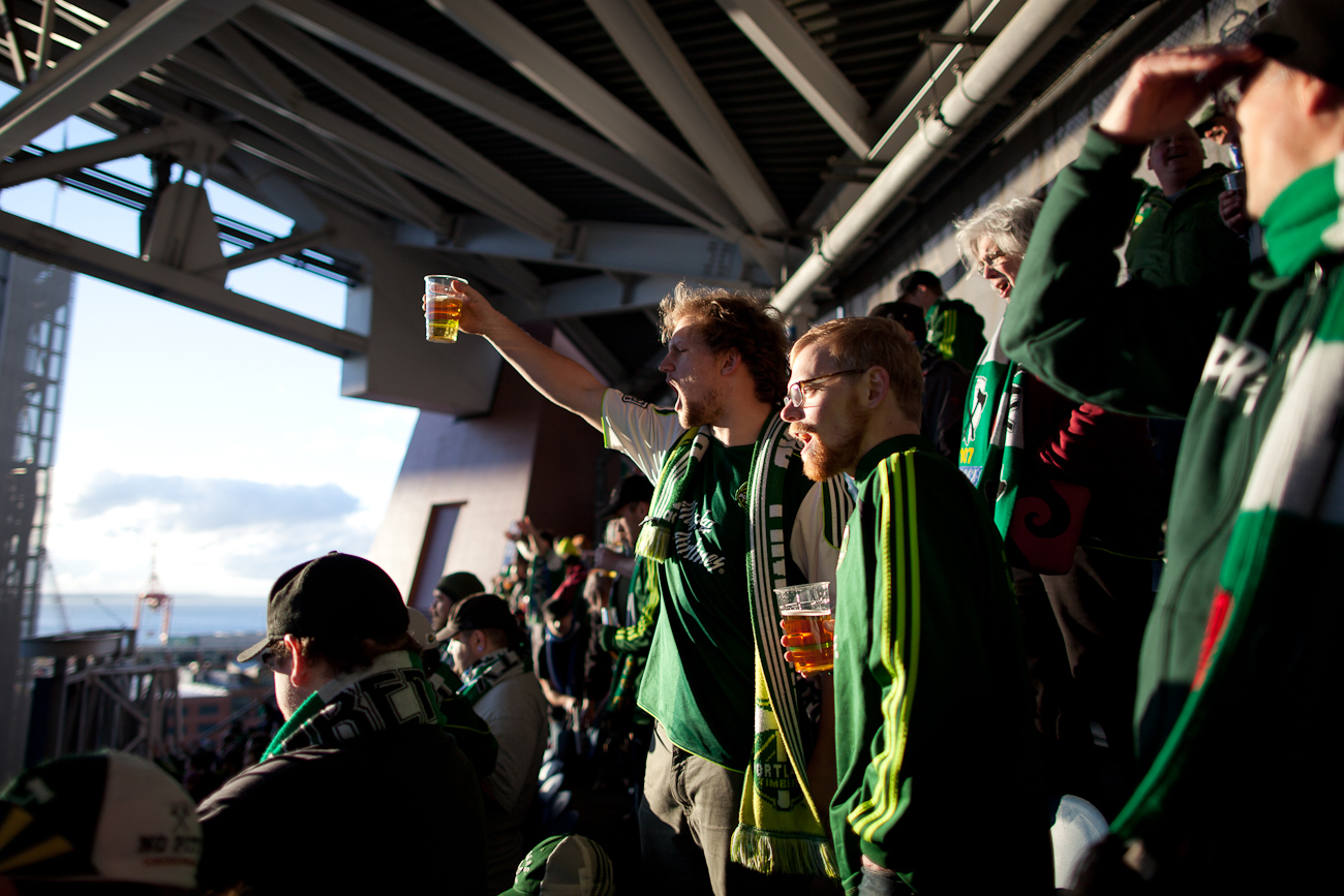 It was a day before St. Patty's Day, but the green was