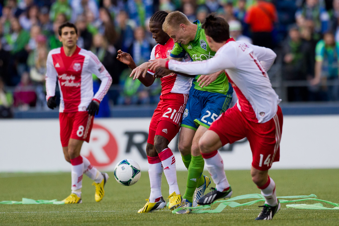 It was a day before St. Patty's Day, but the green was