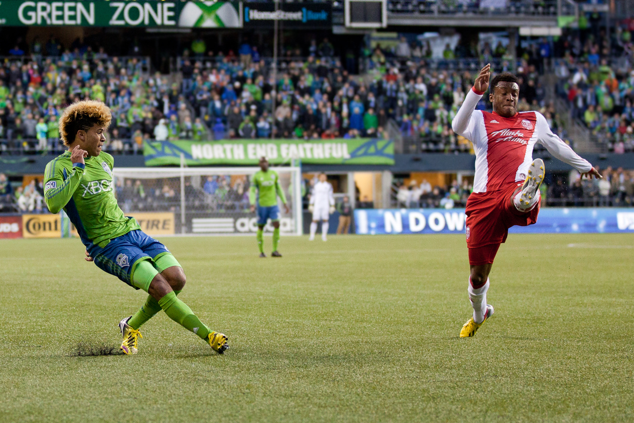 It was a day before St. Patty's Day, but the green was