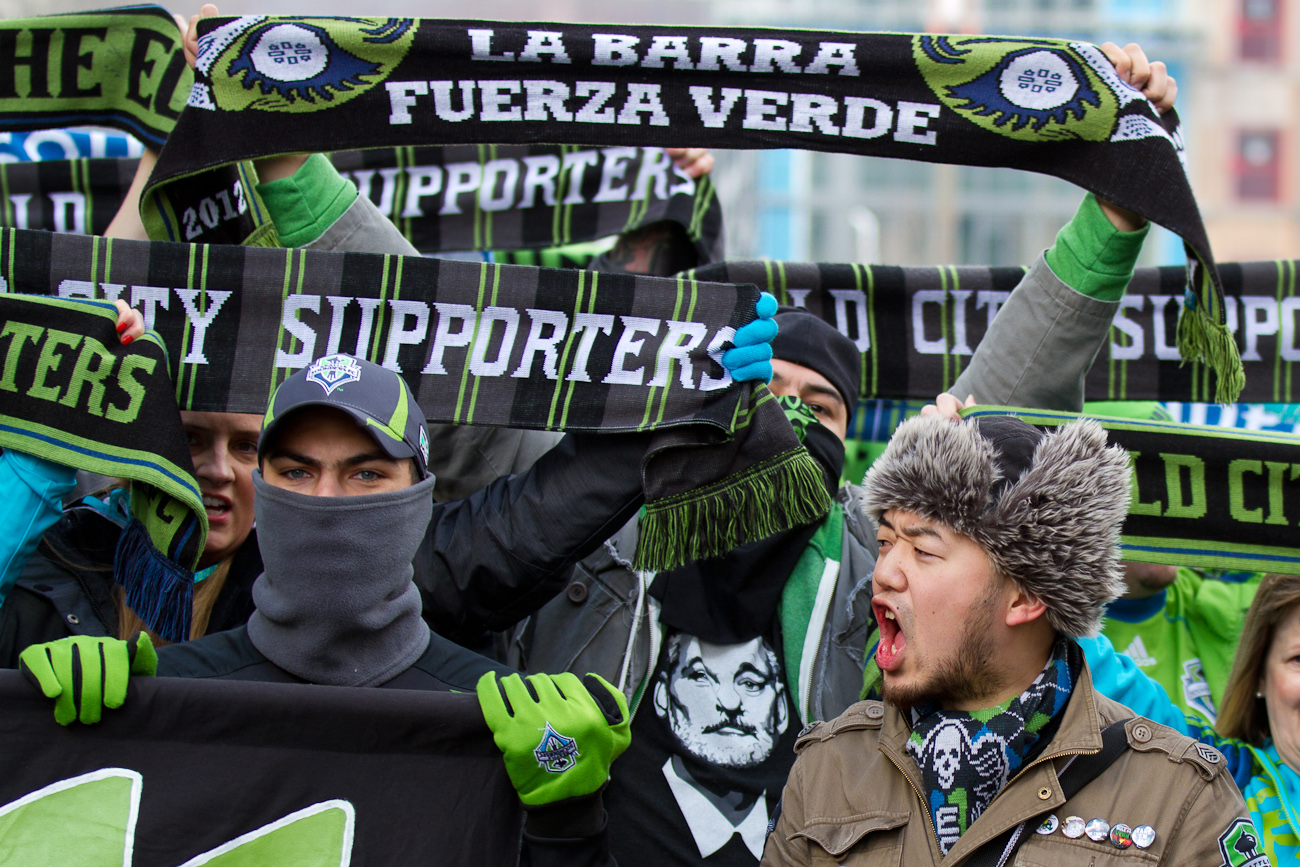 It was a day before St. Patty's Day, but the green was