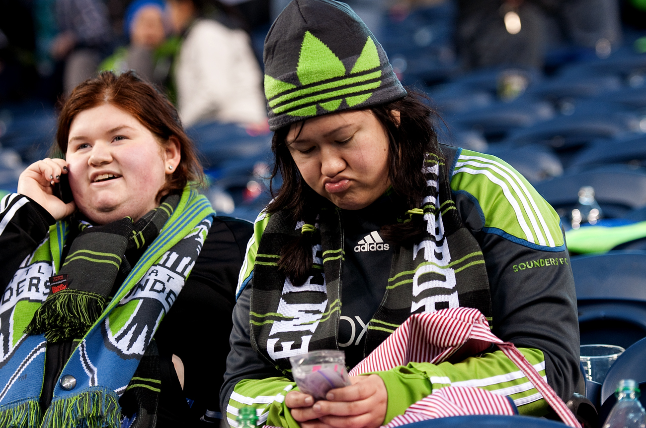 It was a day before St. Patty's Day, but the green was