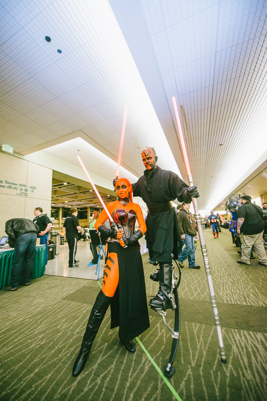 Tens of thousands of people were expected at the Washington State Convention