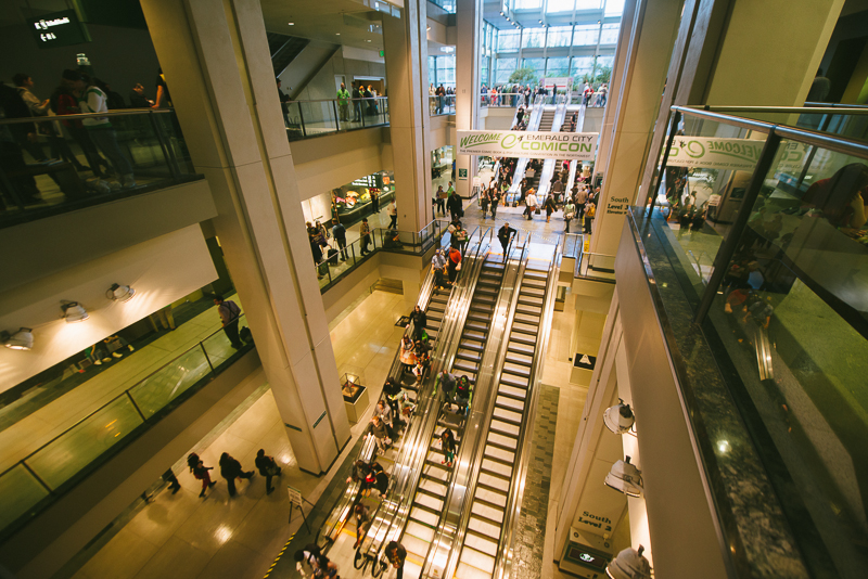Tens of thousands of people were expected at the Washington State Convention