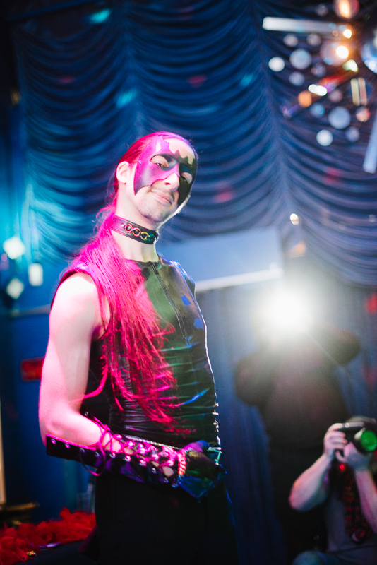 Costumes were mandatory at Sasha Scarlett's Seattle Erotic Ball, held on Fat