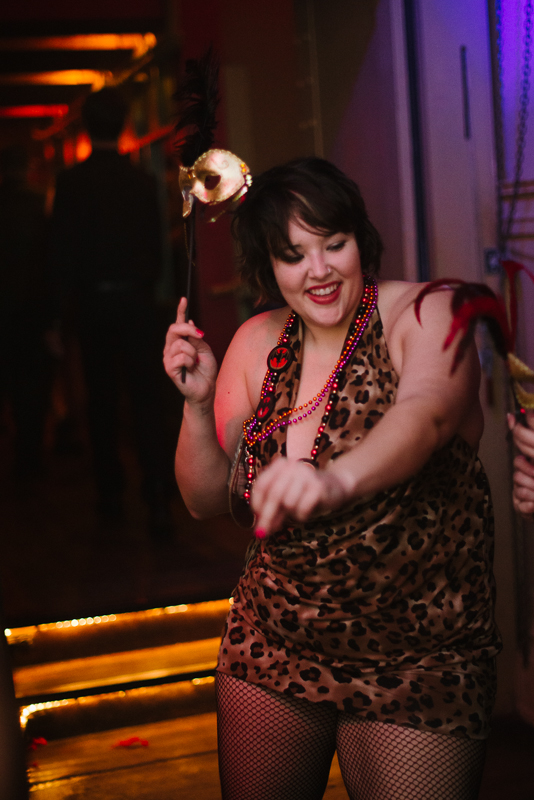 Costumes were mandatory at Sasha Scarlett's Seattle Erotic Ball, held on Fat