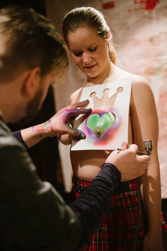 Costumes were mandatory at Sasha Scarlett's Seattle Erotic Ball, held on Fat