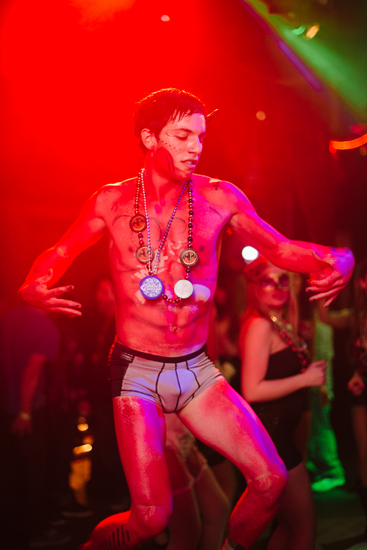 Costumes were mandatory at Sasha Scarlett's Seattle Erotic Ball, held on Fat