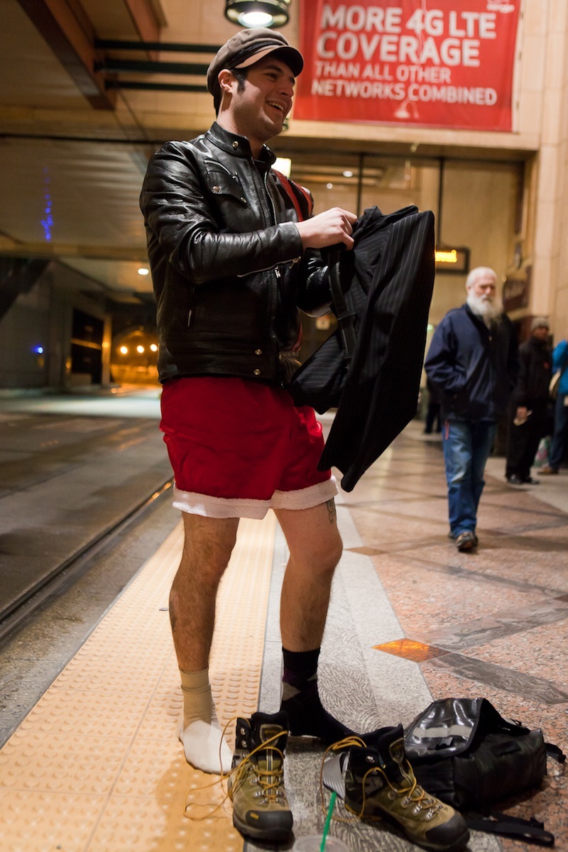 On Sunday, Seattle once again took part in the world wide no-pants