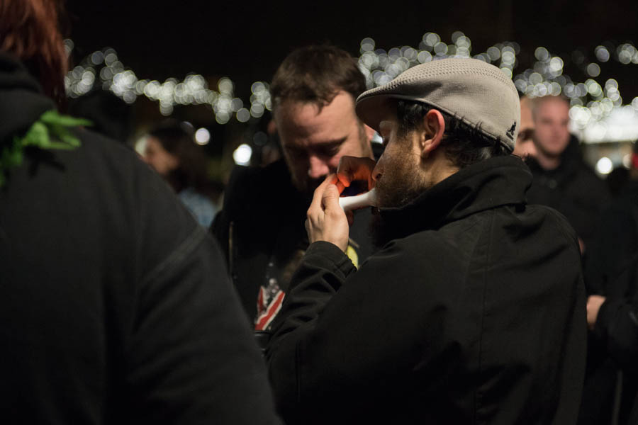 The new law legalizing marijuana explicitly prohibits smoking the stuff in public.