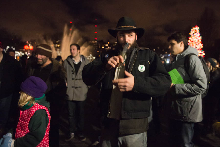 The new law legalizing marijuana explicitly prohibits smoking the stuff in public.