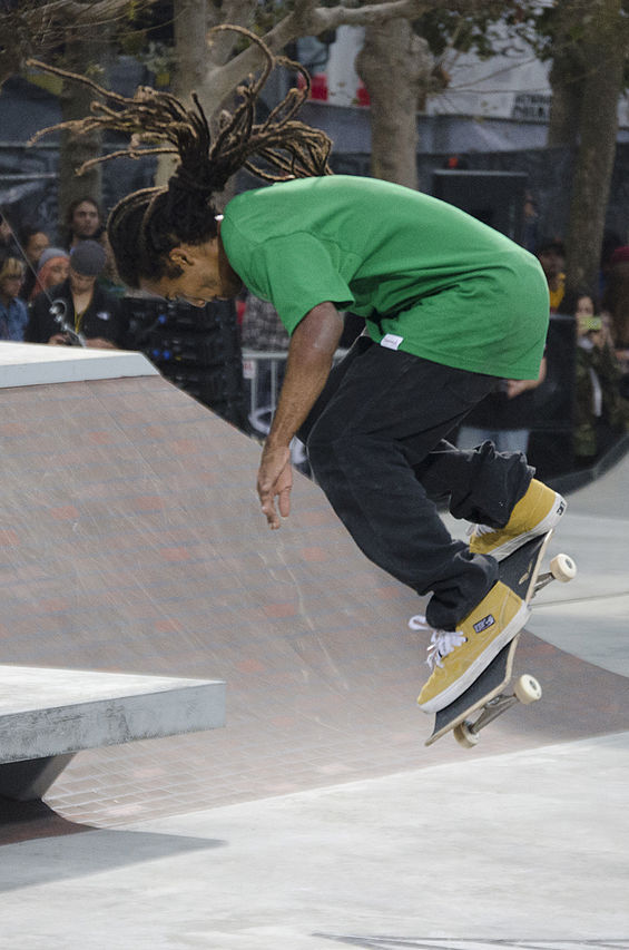 A free 4-day action sports and lifestyle festival featuring skateboarding, BMX and FMX competitions began on Thursday, October 18 in San Francisco. See more Dew Tour SF photos.