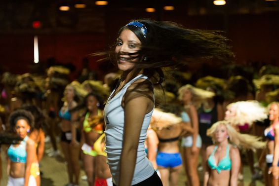 The Dallas Mavericks Dancers held auditions for their 2012-2013 cast on July 15. See more Dallas Mavericks dancer try-out photos.