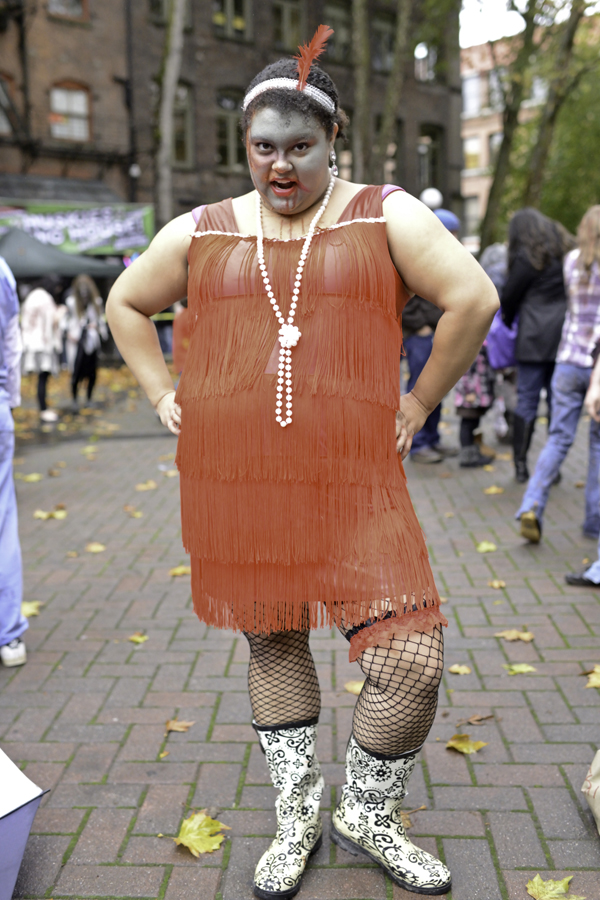 On October 27th, 2012, zombies took over Occidental Park for Thrill The