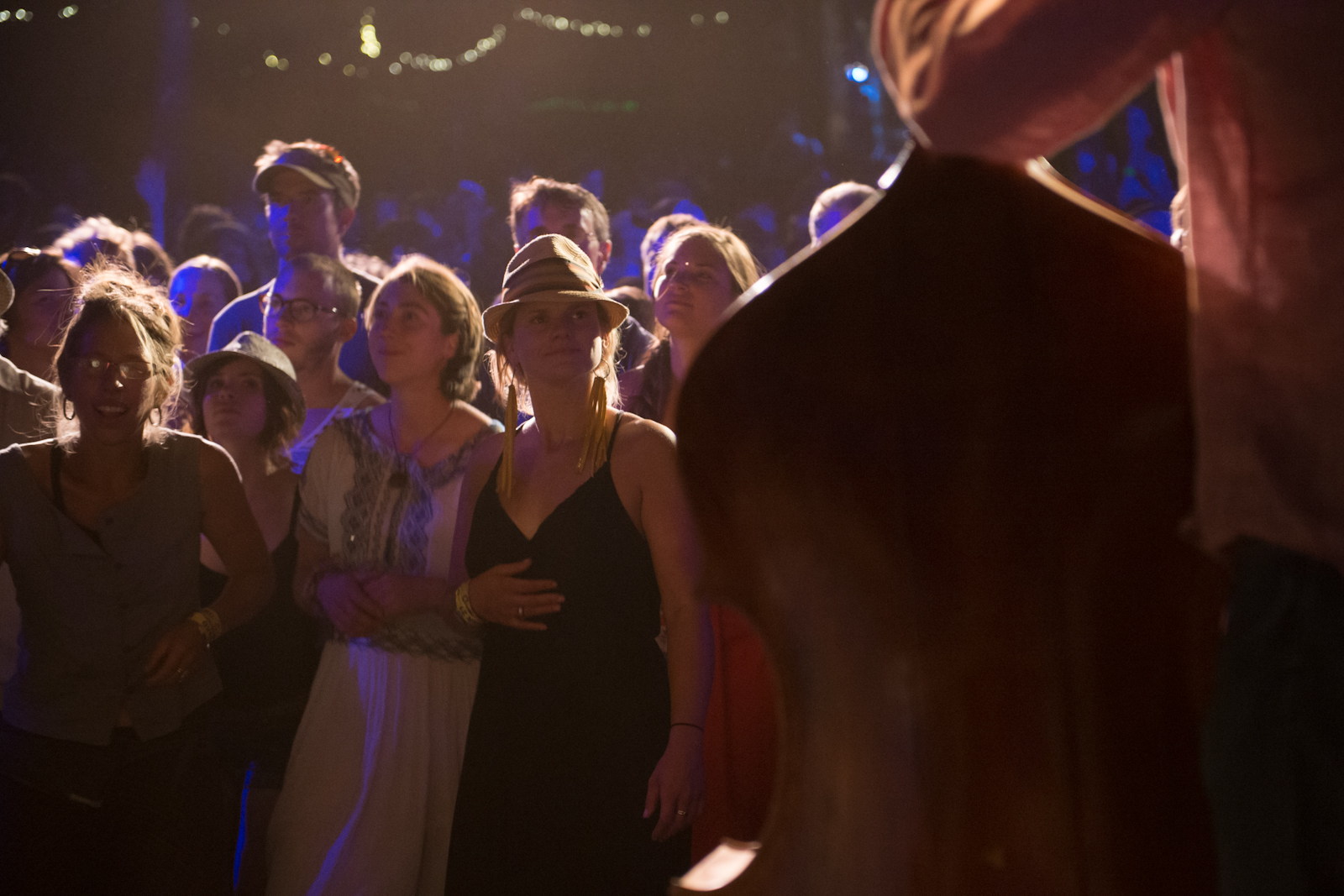 The Wood Brothers at the Woods stage.