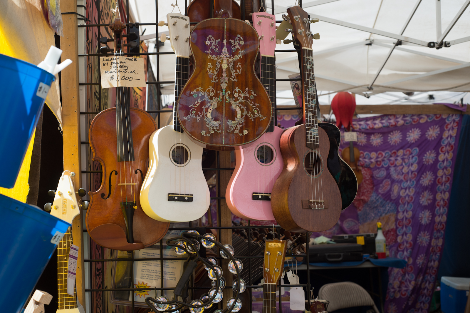 For sale at the festival