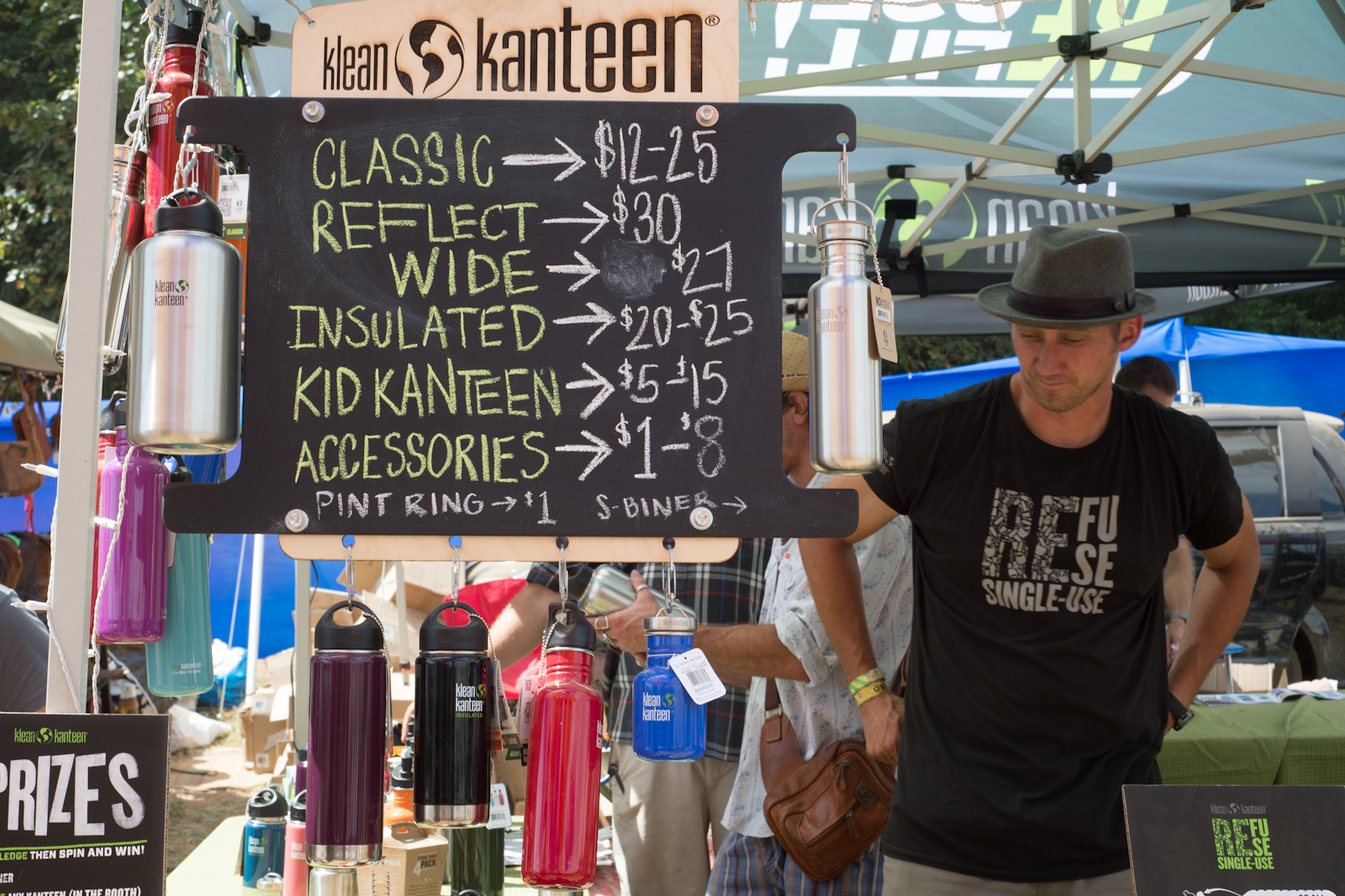 For sale at the festival