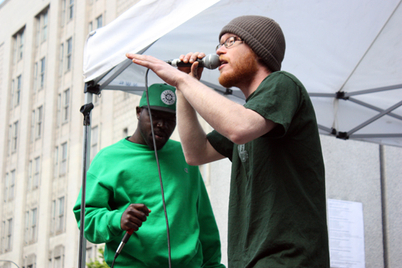 Occupy Wall Street strikes again May Day style. By Mid morning a