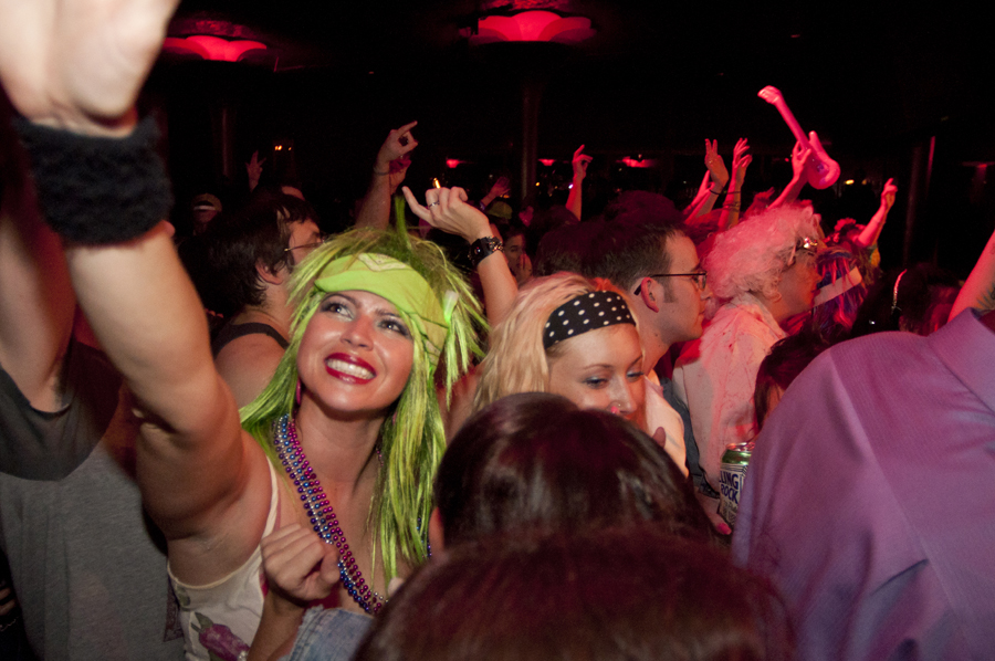 The crowd passionately sang along to their favorites from the decade.