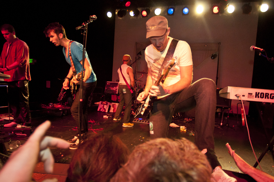 Nite Wave played a set of quality covers of their favorite songs. Michael told everyone how thrilled he was to be playing the Showbox at the Market, his long-term dream!