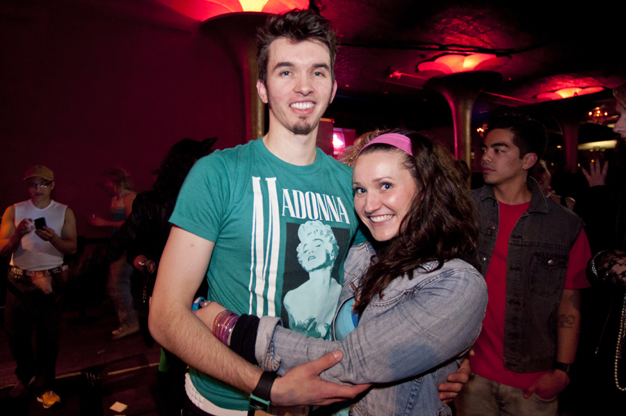 Michael with his good friend Kathryn Gaffney. His friends were thrilled for him as they watched from the front row!