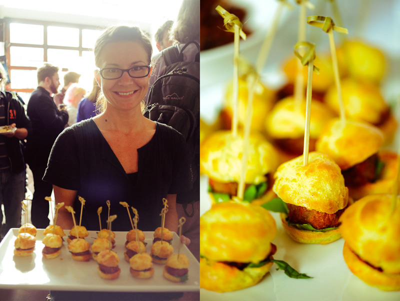 Thanks to New Belgium Brewing, Popchips, and some incredible catering - partiers were not left wanting.