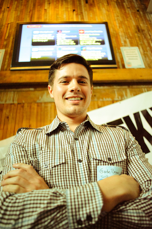 Gabe and his TwitRivva kept it fresh.