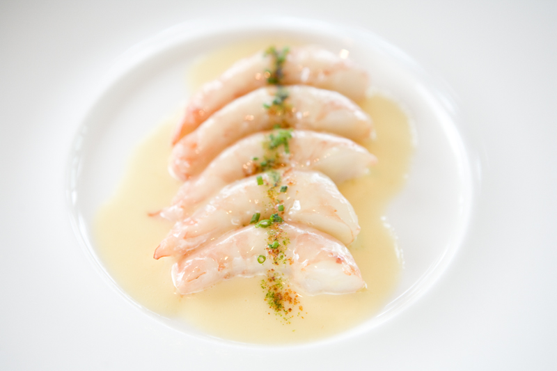 Peter Canlis Prawns: Sauteed in dry vermouth, garlic, red chilies and lime. Be sure to try these with The Kraken.