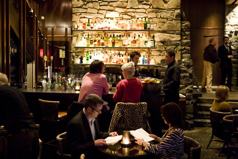 The Lounge at Canlis - a lovely spot to relax. Bar Manager James MacWilliams is one of Seattle's greatest.