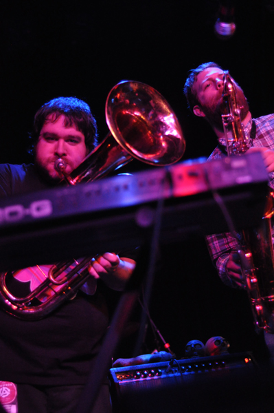 The opening act was the band The Mumlers from San Jose, CA.